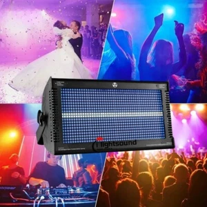 1000W LED Strobe Light Martin 8+8 SectionColor Change DMX512 Atomic Flash light - Picture 1 of 15