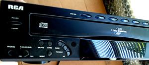 RCA RP-8070D  5 Disc CD Player Carousel Changer-No Remote-Tested