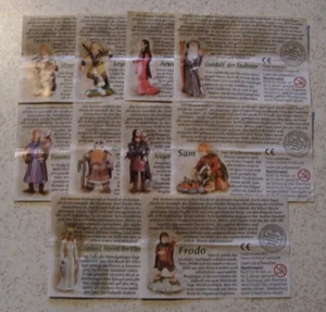 JUEGO BPZ "El Señor de los Anillos I - Los Compañeros" 2001 los 10 diferentes - Imagen 1 de 1