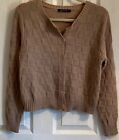 Luc-ce Taupe Long Sleeve Cardigan Size S/M. NWT