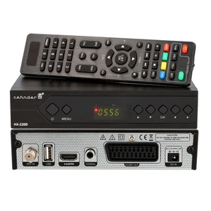 Zehnder HX-2200 receptor de satélite HD con función de grabación, Full HD, AAC-LC, PVR, HDMI - Imagen 1 de 8