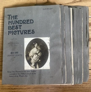 THE HUNDRED BEST PICTURES- By C. Hubert Letts- 1907 - LOT NUMBERS 8-17 - Picture 1 of 12