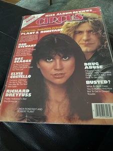 Circus Magazine February ‘78. Linda Ronstadt Cover. Great Color Photograph 62 pg - Picture 1 of 4