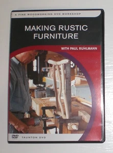 Fine Woodworking DVD Workshop Making Rustic Furniture with Paul Ruhlmann - Picture 1 of 2