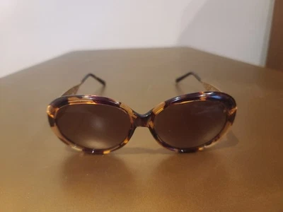 Gafas de sol vintage Laura Biagiotti tortuga/doradas P93/S 55 o 15 140 Italia Foto 1 de 4