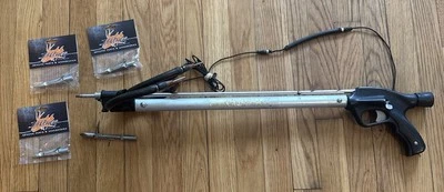 Pistola lanza personalizada JBL 26” + 3-NUEVAS puntas Drophog doble barra ala Dbl Foto 1 de 4