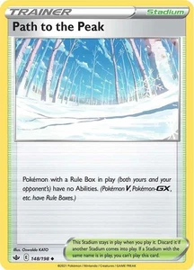 Path to the Peak 148/198 | Trainer Stadium | Chilling Reign Pokémon Card - Picture 1 of 1