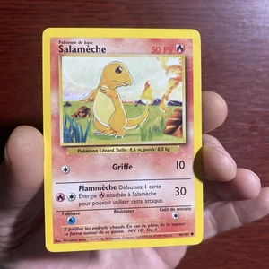 Pokemon SALAMECHE Charmander 46/102 FRENCH  Base Set - Never Played NM/M c396 - Picture 1 of 6