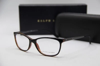 NUEVAS GAFAS RALPH LAUREN RL 6135 5260 NEGRAS HABANA MARCOS AUTÉNTICOS 52-16 Foto 1 de 4