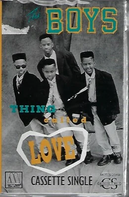THE BOYS THING CALLED LOVE VINTAGE CASSETTE SINGLE SEALED - Image 1 of 2