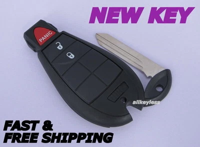 NEW OEM RAM LOGO FOBIK keyless entry remote fob transmitter IYZ-C01C + BLANK KEY - Image 1 of 3