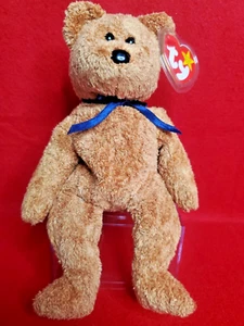 Ty Beanie Baby MwMT - FUZZ Bär - Bild 1 von 4