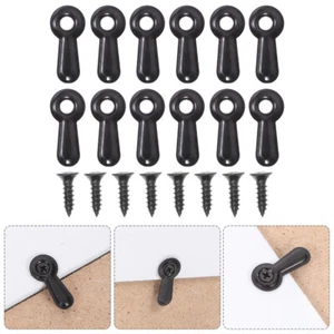 100 Pcs Backing Clips Replacement Photo Frame Picture Hanging Tool - Picture 1 of 10