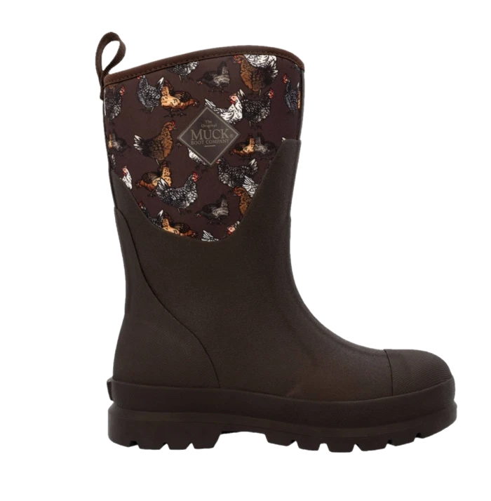 Muck Boot Company Ladies Chore Mid Brown Boots WCHM9CK -