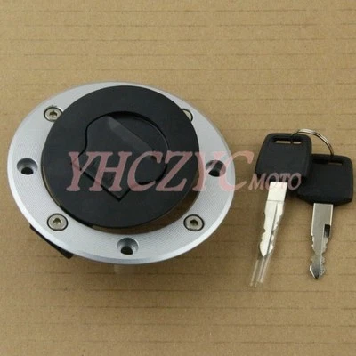 Fuel Gas Tank Cap Keys for Suzuki V-Strom 650 1000 DL650 2004-11 DL1000 02-2012 - Image 1 of 4