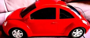 Vintage Dickie Spielzeug Radio Control VW Beetle w/Controller & New Battery - VG - Picture 1 of 8