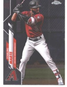 2020 Topps Chrome Update #U-3 Starling Marte  Arizona Diamondbacks