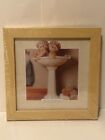 2 Brand new Anne Geddes Babies Bathing 7"x7" Framed Matted Pictures BY PORTAL