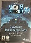 Agatha Christie And Then There Were None (PC, 2005) PC Game and Book Mystery
