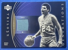 2006-07 Upper Deck Trilogy Generations Past Patch Reggie Theus PM-RT Kings
