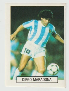 EUROFLASH ITALIA '90 WC FIGURINA N. 84 DIEGO ARMANDO MARADONA NAPOLI N VELINA - Foto 1 di 2
