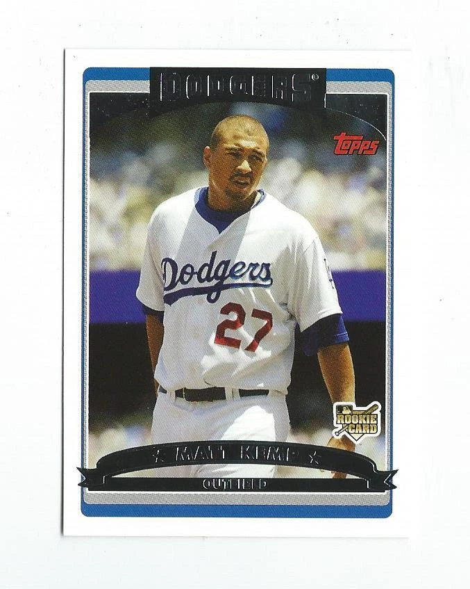 2006 Topps Update #138 Matt Kemp RC Rookie Dodgers Padres - Image 1 of 1