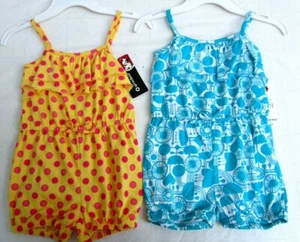 LOT of 2..SPROCKETS..GIRLS..PLAYSUIT / ROMPER / JUMPER..NEW TAGS ($44)..sz 4 - Picture 1 of 7
