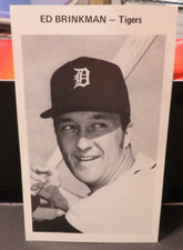 OS412 1974 DETROIT TIGERS TEAM PICTURE PACK PHOTO ED BRINKMAN