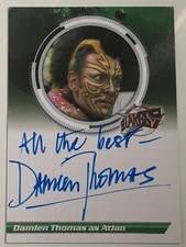 Blakes 7/Blake's Seven Trading Card Series 2 Damien Thomas Autograph Card(S2DT)