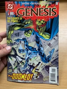 1ª EDICIÓN! DC COMICS GENESIS #1 OCT 1997 (NM) CÓMIC (LL) - Imagen 1 de 9