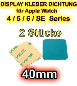 Podkładka samoprzylepna do Apple Watch Display Klej 40mm do 4 5 6 SE Uszczelka Naklejka 40mm - Zdjęcie 1 z 2
