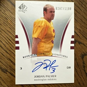 2007 SP Authentic - Rookie Authentics Signatures #225 Jordan Palmer /1199... - Picture 1 of 2