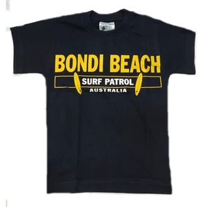 KID AUSTRALIA Funny T-shirt " SURF PATROL BONDI BEACH " All Sizes from 0 - 14 - Picture 1 of 2