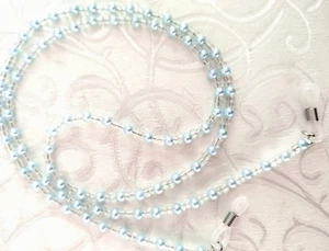 Damen Brillenkette Künstliche Perlen handgemachte Brillenkette Brillenhalterung - Bild 1 von 3