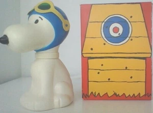 Vintage Peanuts Snoopy Fly Ace Avon Bubble Bath Bottle - Bild 1 von 6