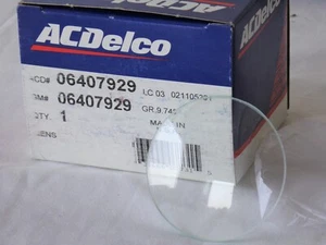 NOS GM 6407929 Small Gauge Lense for 64-67 CORVETTE - Bild 1 von 2