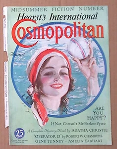Cosmopolitan Magazine COVERS ONLY ( Harrison Fisher ) August 1932 - Picture 1 of 1