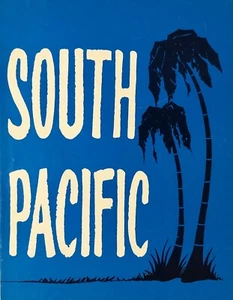 ED EVANKO Autographed Hand SIGNED SOUTH PACIFIC 1973 PROGRAM PAMPHLET w/COA - Picture 1 of 4