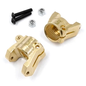Yeah Racing EMED-006 Brass Front C-Hub Set : Element 1/10 Enduro - Picture 1 of 2