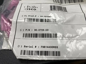 Cisco WS-G5484, 30-0759-03 1000 BASE-SX 850NM modulo GBIC in fibra a onde corte - Foto 1 di 1