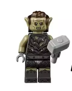 NUEVO LEGO Orco con Martillo Minifigura El Señor de los Anillos 10333 Barad Dur Lor135 - Imagen 1 de 1