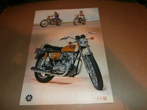 Original 1971 Yamaha 650 Street XS1-B Motorcycle Sales Brochure - Picture 1 of 3