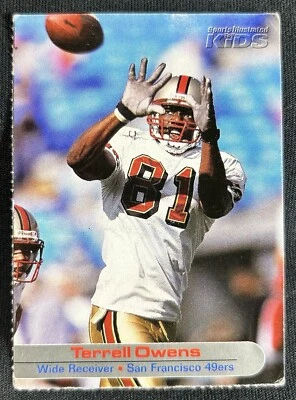 Terrell Owens - 2002 Sports Illustrated for Kids Series 3 - #201 Football Card - Image 1 of 2