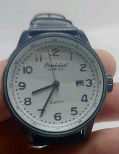 Men's Watch Precision By Gruen Quartz w/Date Japan Movement GP433MN - Picture 1 of 5