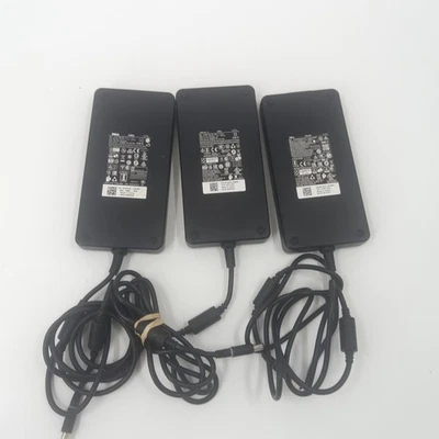 3x Genuine OEM Dell 240W 19.5V 12.3A AC Adapter Charger LA240PM160 GA240PE1-00 - Image 1 of 4