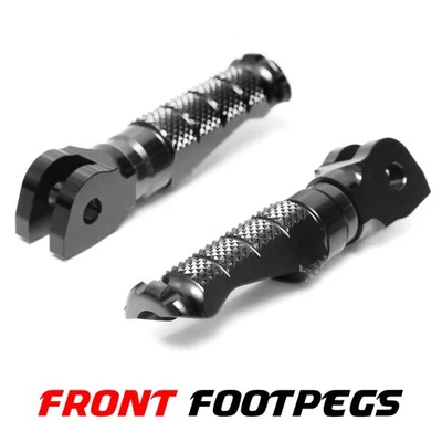 Clavijas de pie delanteras negras R-FIGHT CNC para Honda CBF 1000 / F 06-16 15 14 13 Foto 1 de 4