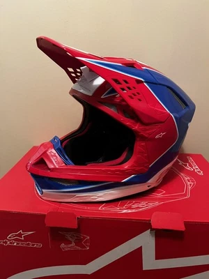 Casco Supertech M10 - Aeon - Rojo brillante/azul - Pequeño 8301923-3017-S Foto 1 de 4