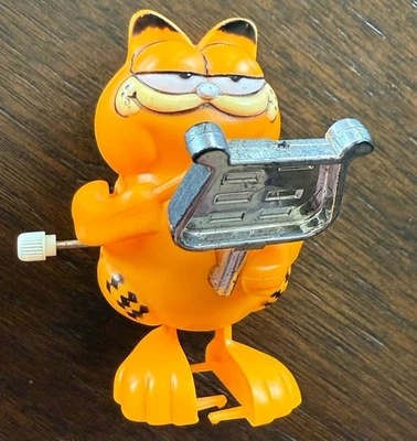 Figura de juguete xilófono 1981 banda de música Garfield Kat’s Meow 1981 de cuerda de colección como está Foto 1 de 4