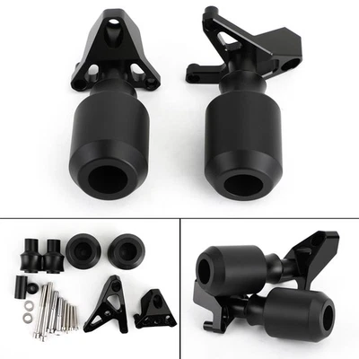 CNC Black Frame Slider Anti Crash Pad  for Honda CB CBR 650R 19-20 650F 14-18 US - Imagem 1 de 4