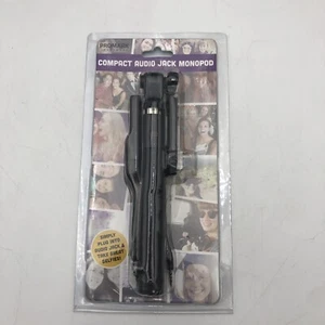 NOS Promark Compact Audio Jack Einbeinstativ Selfie Stick ~ schwarz - Bild 1 von 6